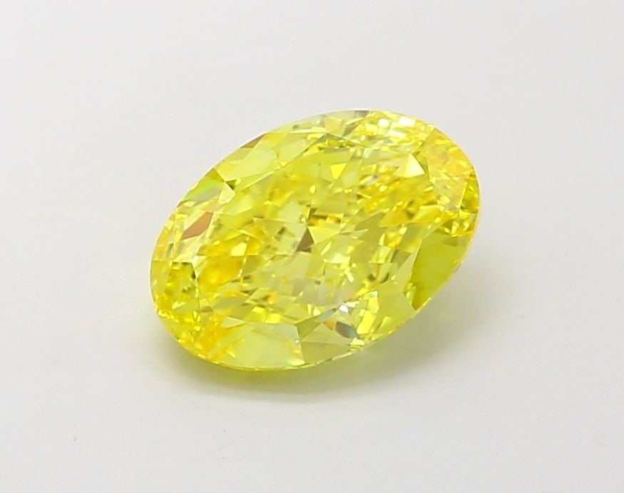Loose Diamond - OVAL 1.5ct Fancy Vivid Yellow VVS2