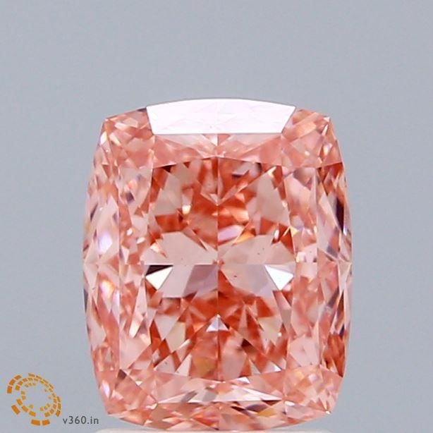 Loose Diamond - CUSHION MODIFIED 2.03ct Fancy Vivid Pink VS1