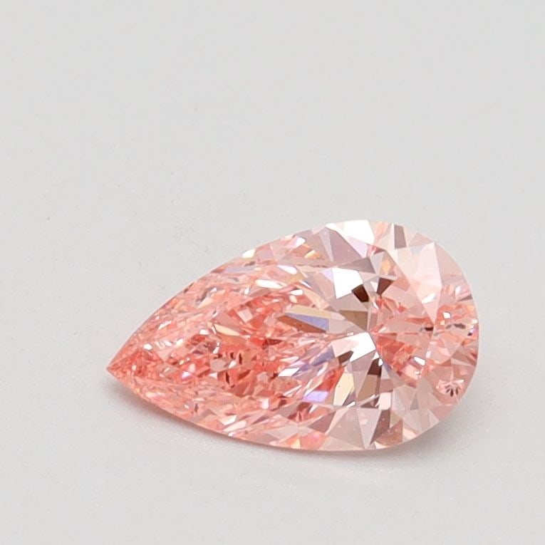 Loose Diamond - PEAR 0.5ct Fancy Intense Pink SI2