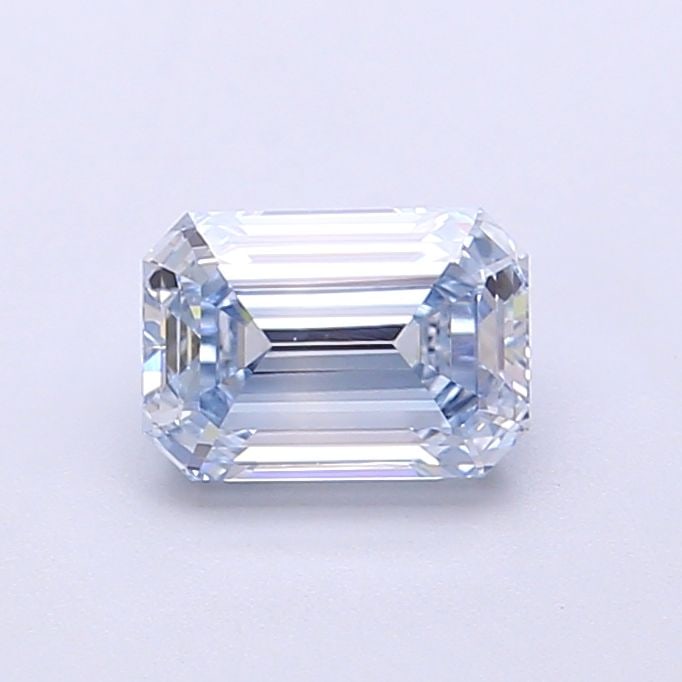 Loose Diamond - EMERALD 1.01ct Fancy Blue VS1