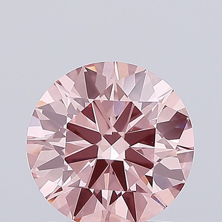 Loose Diamond - ROUND 1.5ct Fancy Vivid Pink VS1