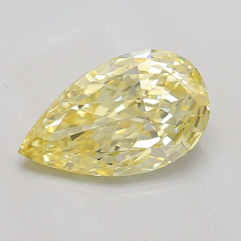 Loose Diamond - PEAR 0.93ct Fancy Intense Yellow VS1