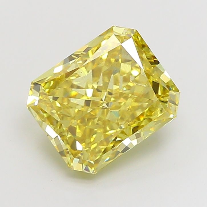 Loose Diamond - RADIANT 5.01ct Fancy Intense Yellow SI1