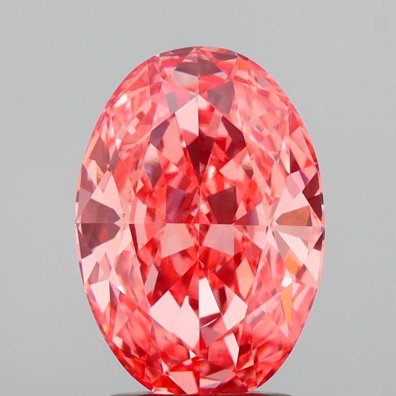 Loose Diamond - OVAL 2.24ct Fancy Vivid Pink VS1