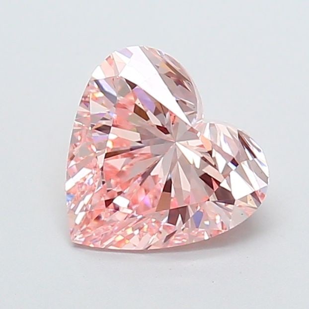 Loose Diamond - HEART 2.1ct Fancy Intense Pink VS2