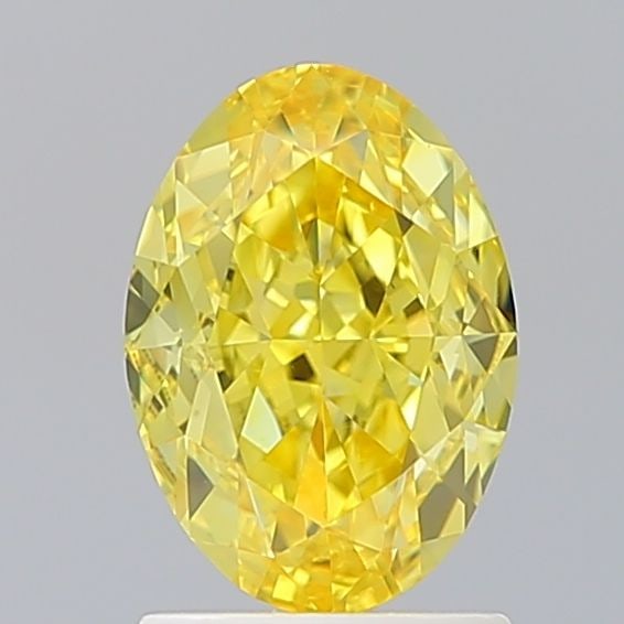 Loose Diamond - OVAL 2.0ct Fancy Vivid Yellow VS1