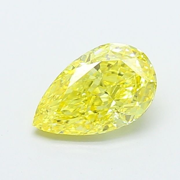 Loose Diamond - PEAR 1.07ct Fancy Vivid Yellow VS1