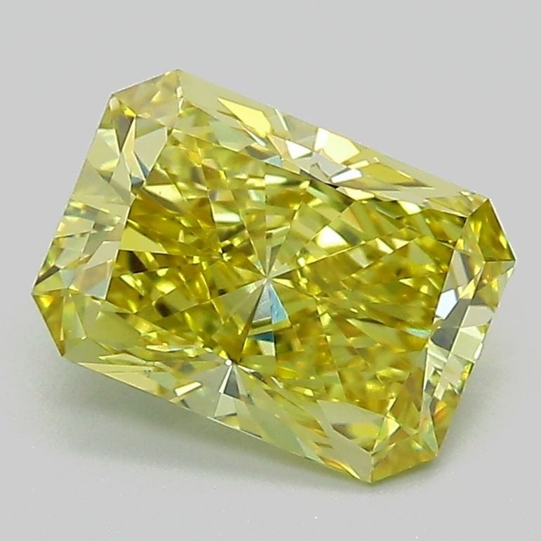 Loose Diamond - RADIANT 2.01ct Fancy Intense Yellow VS1