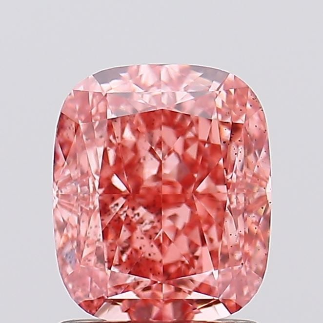 Loose Diamond - CUSHION MODIFIED 1.7ct Fancy Vivid Pink SI1: Loose Diamond - CUSHION MODIFIED 1.7ct Fancy Vivid Pink SI1 Source: This is a real non-mined Diamond that has been grown in a lab Shape: CUSHION MODIFIED Carats: 1.7 Color: Fancy Vivid Pink Certificat