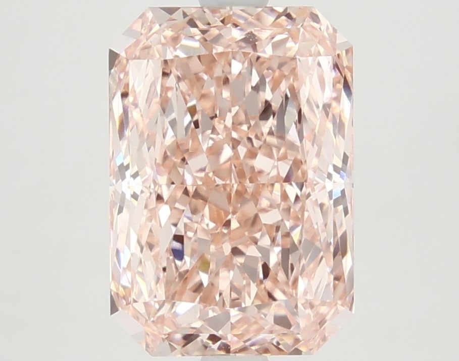 Loose Diamond - RADIANT 4.05ct Fancy Vivid Pink VVS2