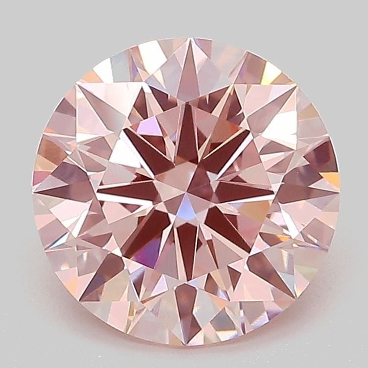 Ideal Loose Diamond - ROUND 2.56ct Fancy Intense Pink VVS2