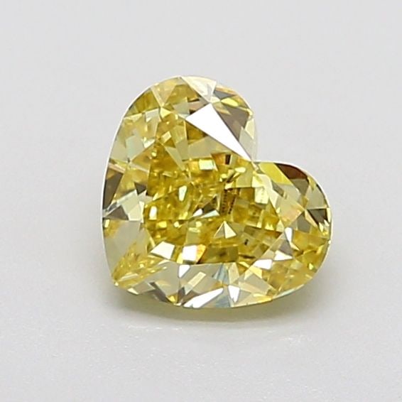 Loose Diamond - HEART 1.21ct Fancy Intense Yellow VVS2