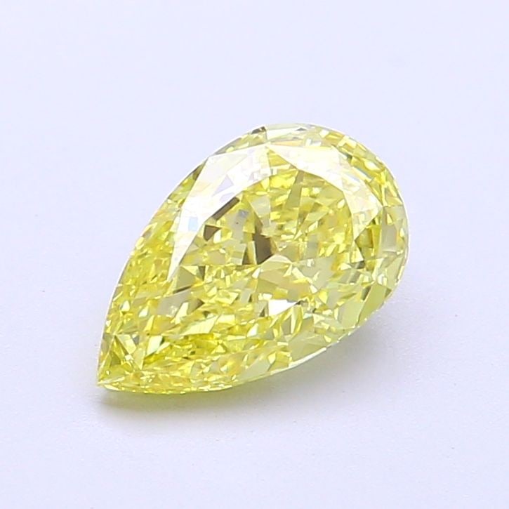 Loose Diamond - PEAR 1.32ct Fancy Intense Yellow VVS2
