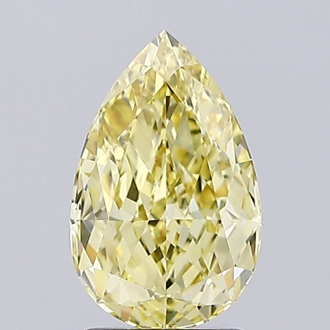 Loose Diamond - PEAR 2.23ct Fancy Intense Yellow VVS2