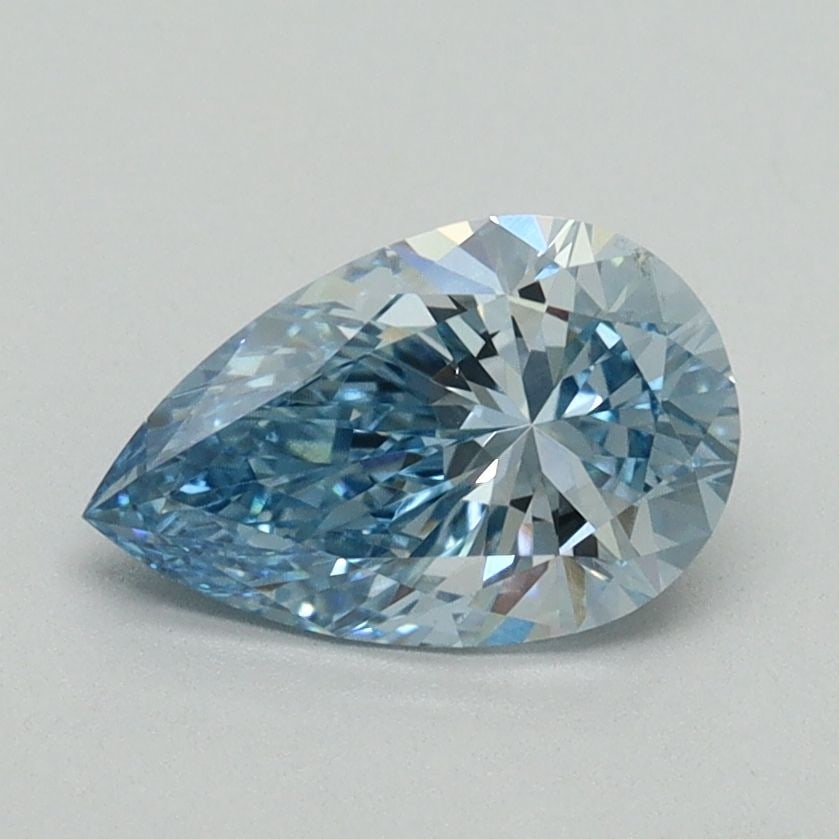 Loose Diamond - PEAR 1.04ct Fancy Vivid Blue VS1