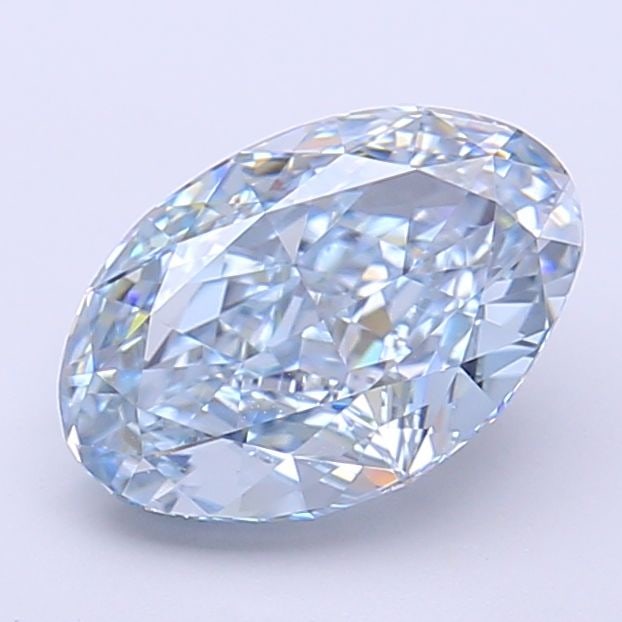 Loose Diamond - OVAL 2.04ct Fancy Intense Blue VS1