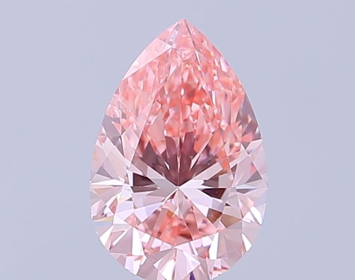 Loose Diamond - PEAR 1.52ct Fancy Vivid Pink SI2