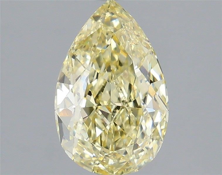 Loose Diamond - PEAR 1.52ct Fancy Intense Yellow VVS2