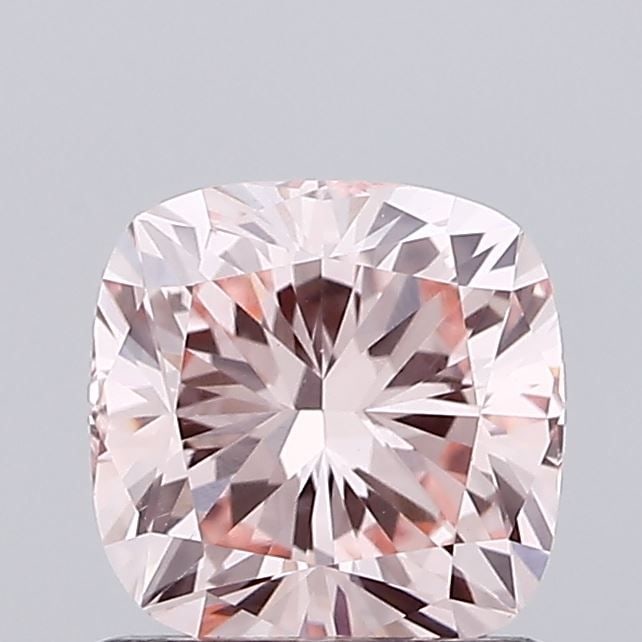 Loose Diamond - CUSHION MODIFIED 0.96ct Fancy Intense Pink VS1