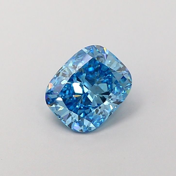 Loose Diamond - CUSHION MODIFIED 1.02ct Fancy Vivid Blue VS2