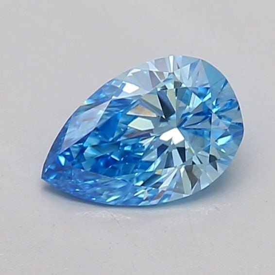 Loose Diamond - PEAR 0.29ct Fancy Vivid Blue VVS2