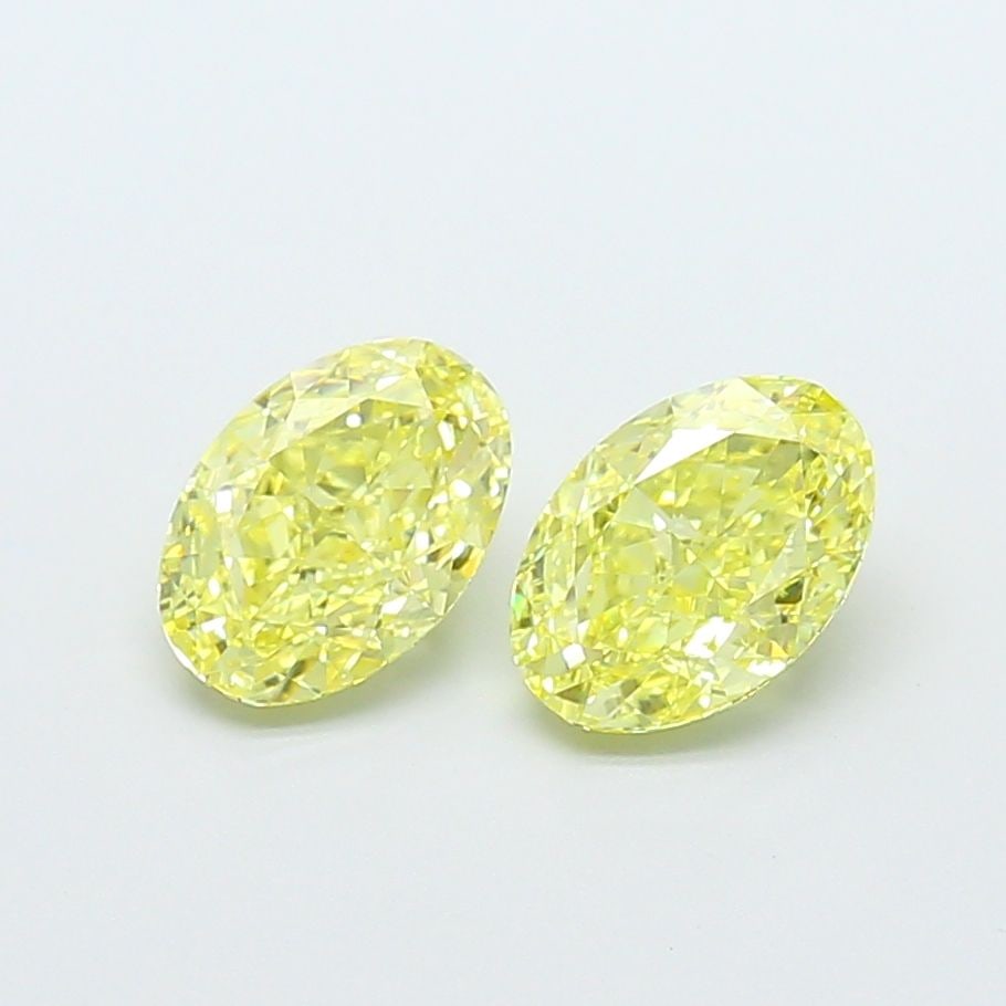 Loose Diamond - OVAL 1.09ct Fancy Intense Yellow VVS2