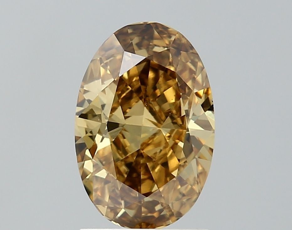Loose Diamond - OVAL 1.73ct Fancy Intense Yellow VS1