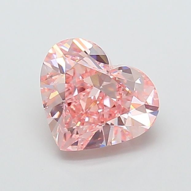 Loose Diamond - HEART 4.05ct Fancy Intense Pink VS1