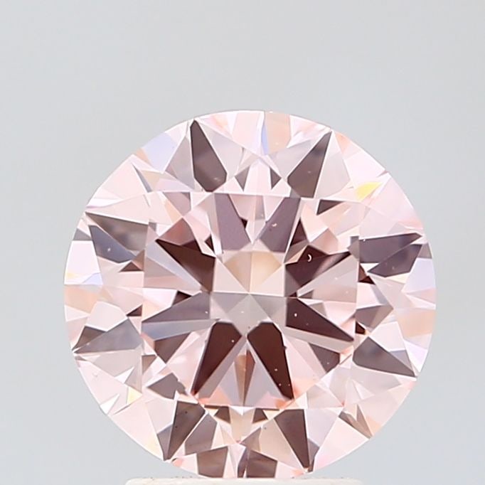 Loose Diamond - ROUND 3.0ct Fancy Intense Pink VS2