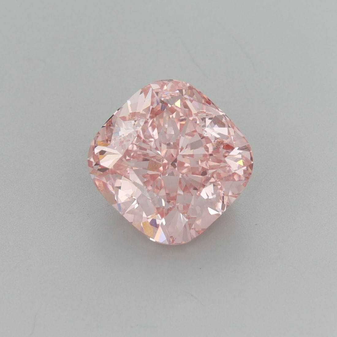 Loose Diamond - CUSHION MODIFIED 3.15ct Fancy Vivid Pink VS1