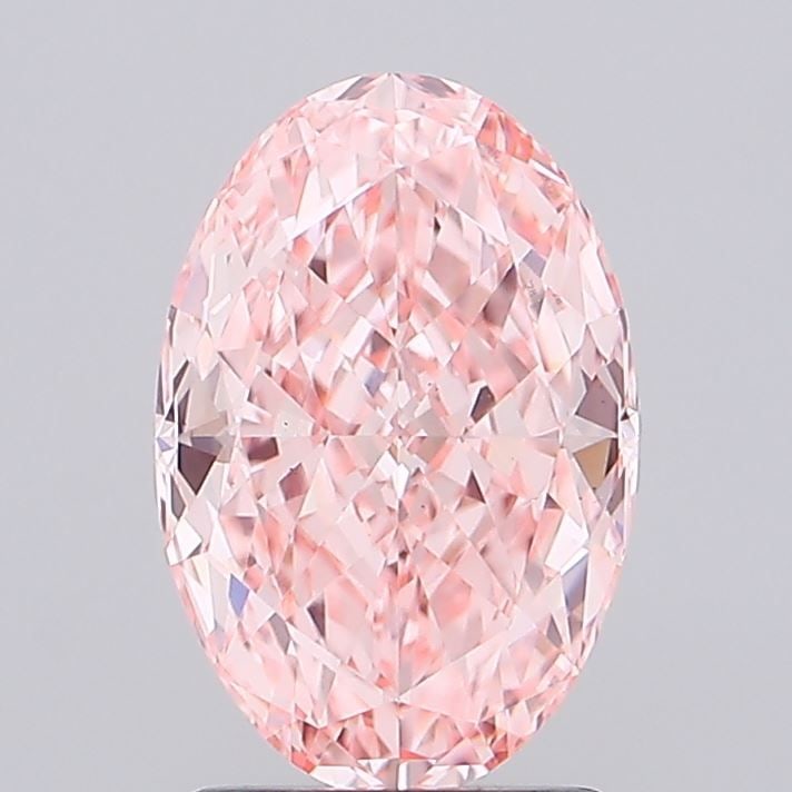 Loose Diamond - OVAL 1.91ct Fancy Vivid Pink VS1