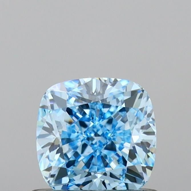 Loose Diamond - CUSHION MODIFIED 0.92ct Fancy Vivid Blue VS1