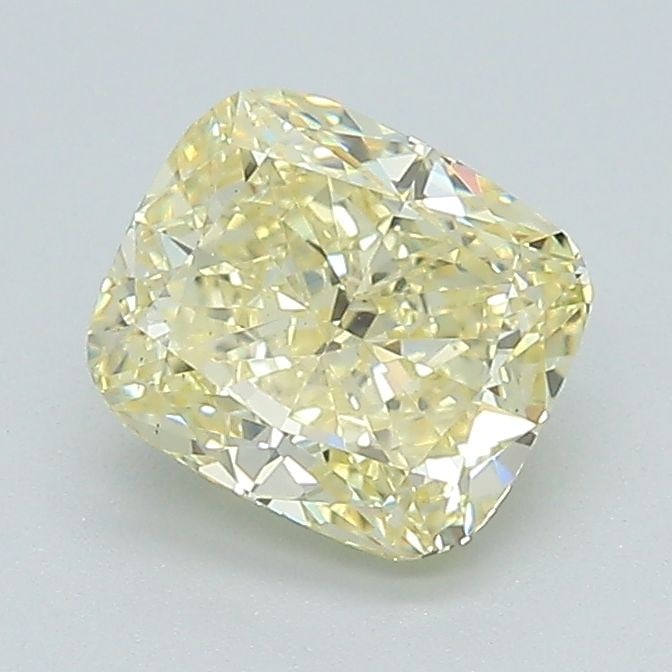 Loose Diamond - CUSHION BRILLIANT 1.26ct Fancy Intense Yellow VS1