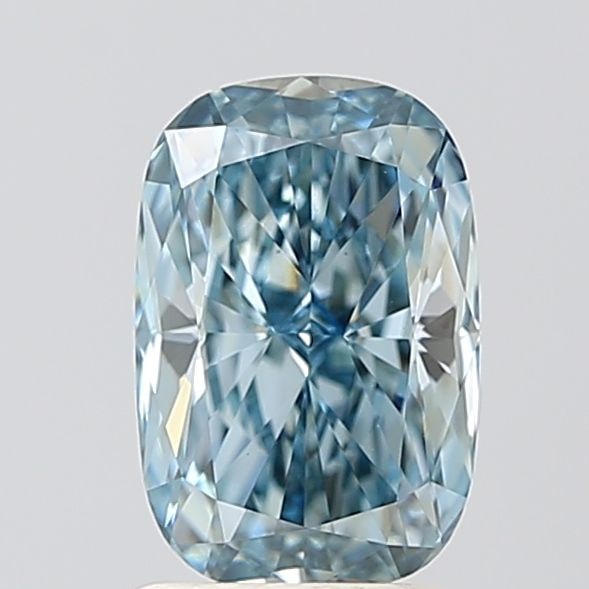 Loose Diamond - CUSHION MODIFIED 1.8ct Fancy Intense Blue VS1