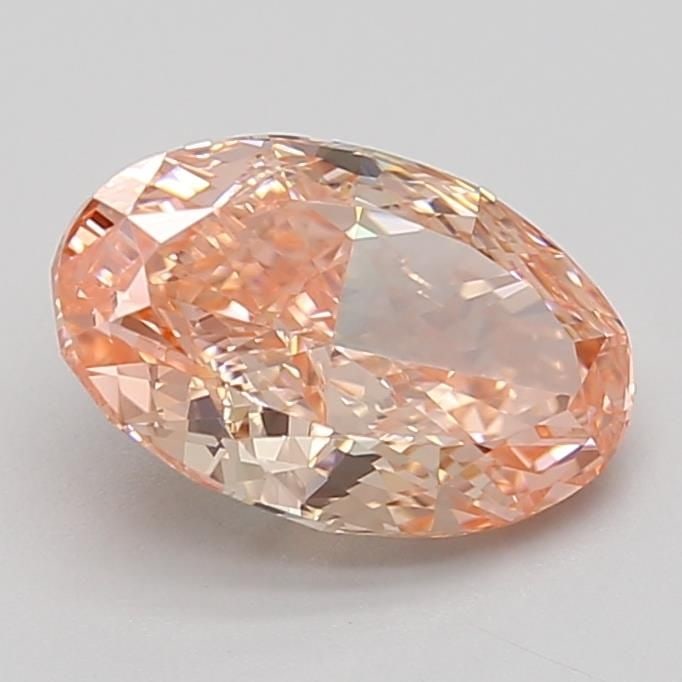 Loose Diamond - OVAL 1.71ct Fancy Vivid Pink VVS1