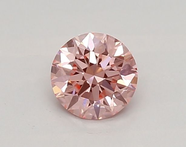 Ideal Loose Diamond - ROUND 0.34ct Fancy Intense Pink VVS2