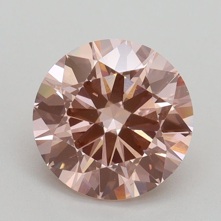 Loose Diamond - ROUND 2.3ct Fancy Intense Pink VS2