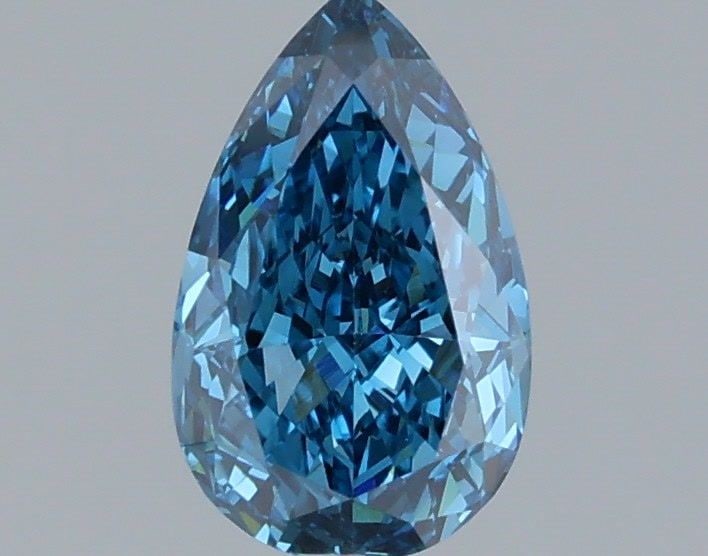 Loose Diamond - PEAR 1.02ct Fancy Vivid Blue VS1