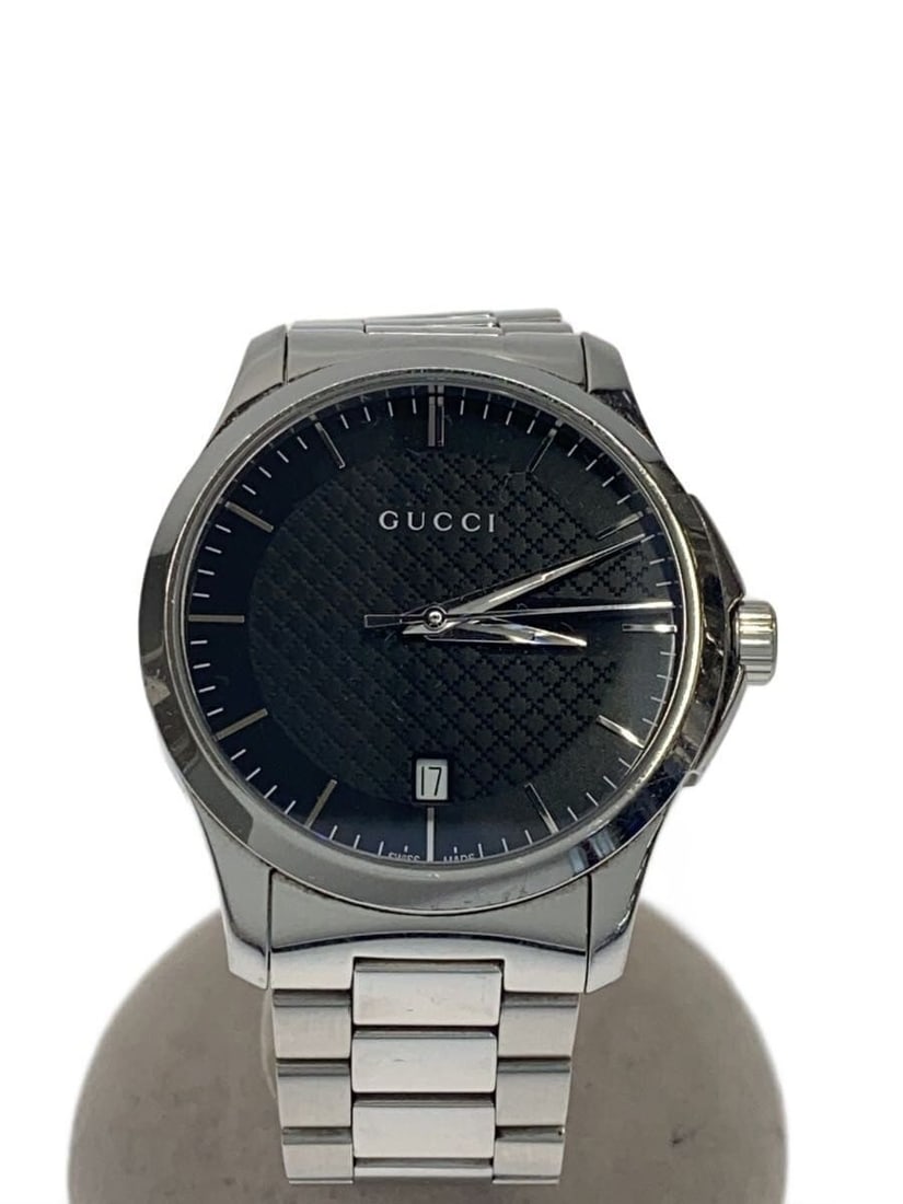 Gucci G Timeless Quartz Stainless Steel Men's Wristwatch