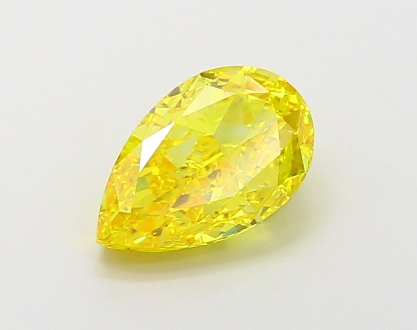 Loose Diamond - PEAR 1.97ct Fancy Vivid Yellow VS1