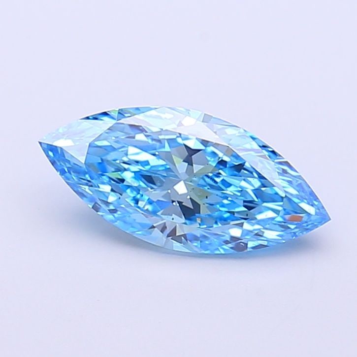 Loose Diamond - MARQUISE 1.0ct Fancy Vivid Blue VS2