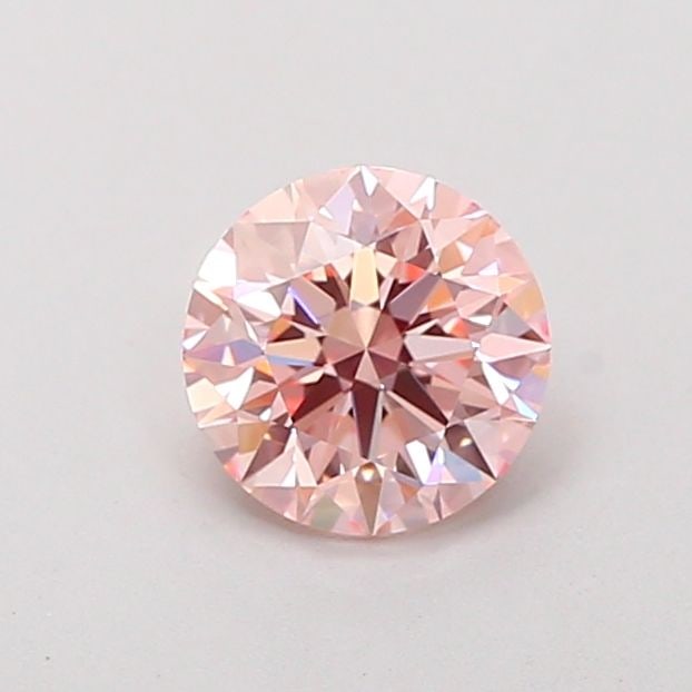 Loose Diamond - ROUND 0.95ct Fancy Intense Pink VVS2