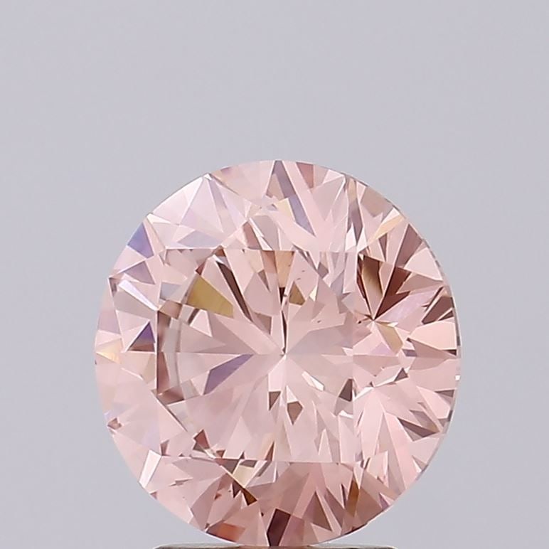 Ideal Loose Diamond - ROUND 2.88ct Fancy Vivid Pink VS1