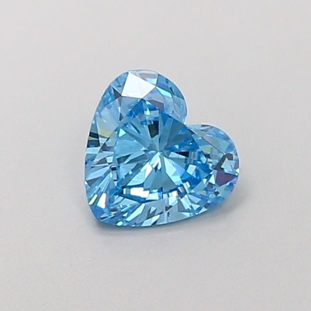 Loose Diamond - HEART 0.9ct Fancy Vivid Blue VS1