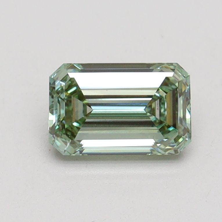 Loose Diamond - EMERALD 0.78ct Fancy Intense Green VVS2