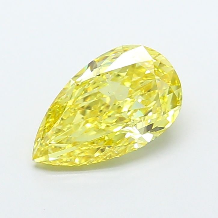 Loose Diamond - PEAR 3.15ct Fancy Intense Yellow VS2
