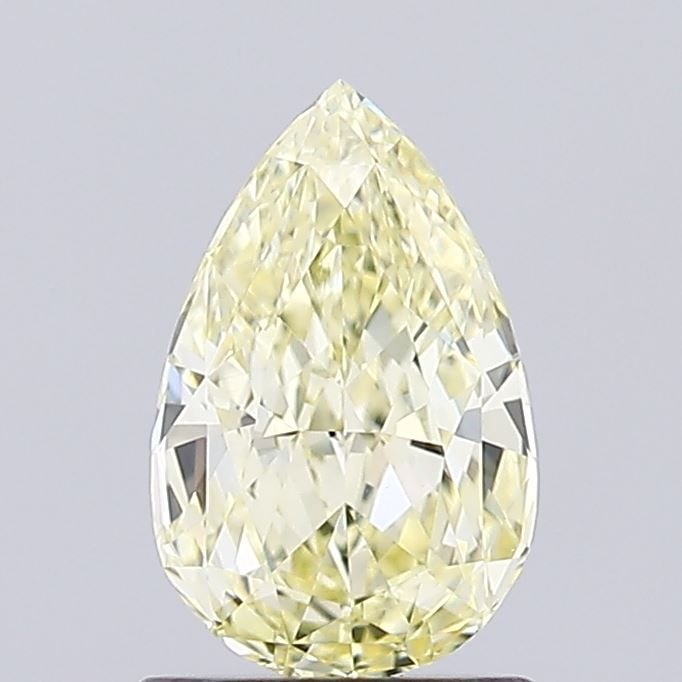 Loose Diamond - PEAR 1.0ct Fancy Light Yellow VVS2