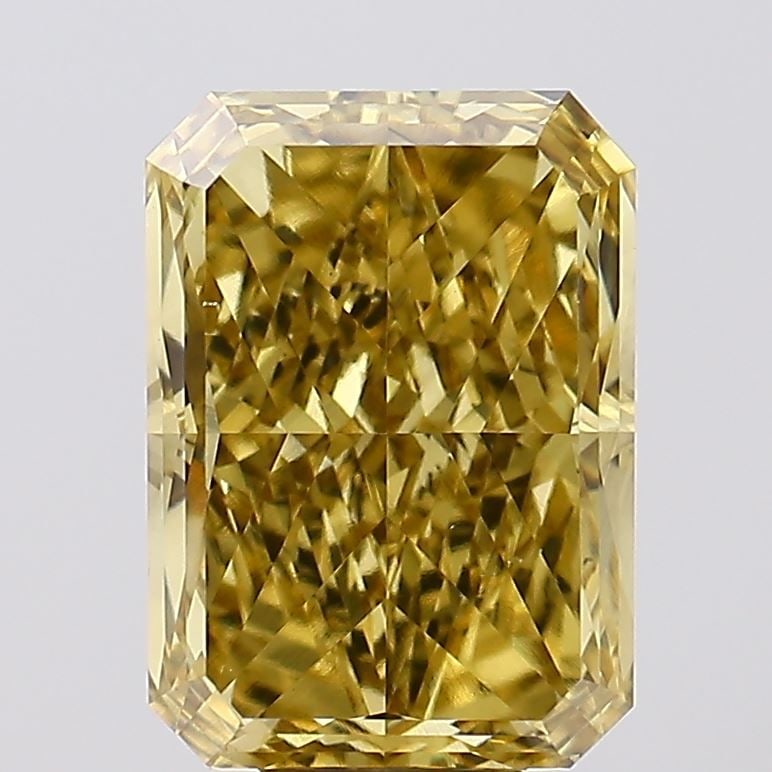 Loose Diamond - RADIANT 10.03ct Fancy Intense Yellow VS1