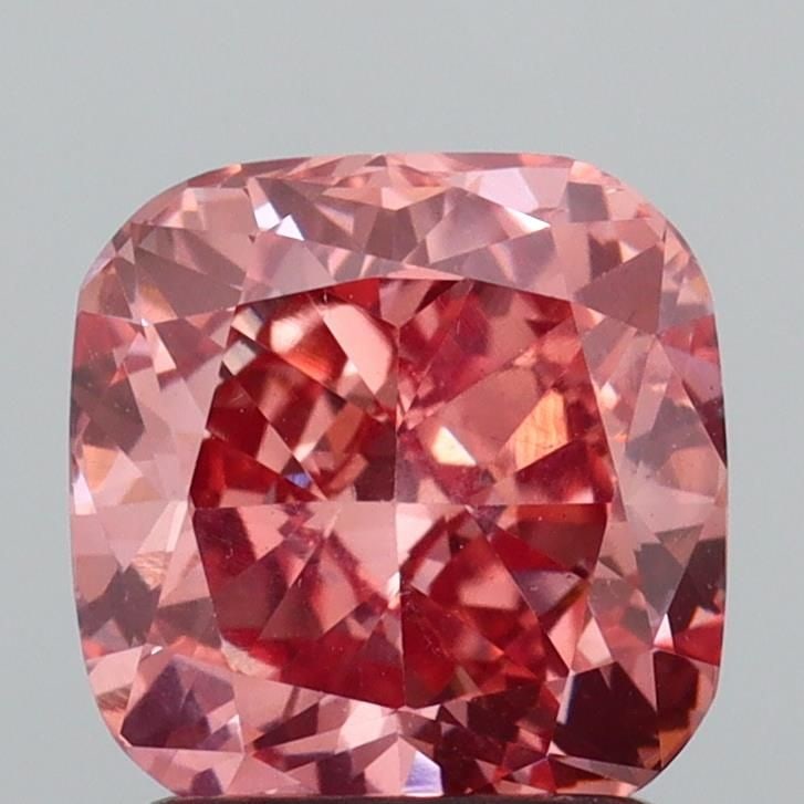 Loose Diamond - CUSHION MODIFIED 1.89ct Fancy Vivid Pink VS1