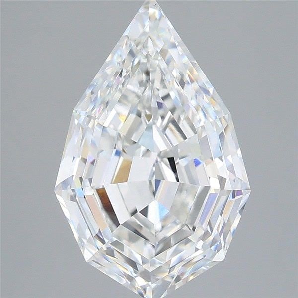 Loose Diamond - PEAR 4.1ct E VVS1